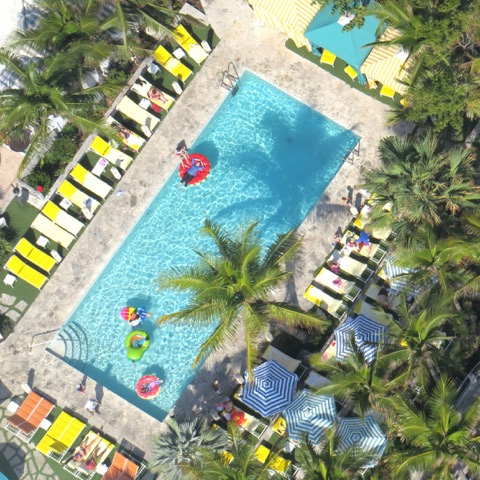 poolside